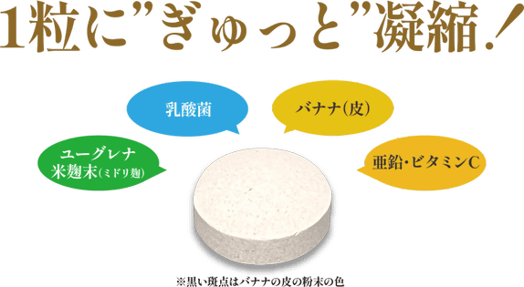 一粒にぎゅっと凝縮!